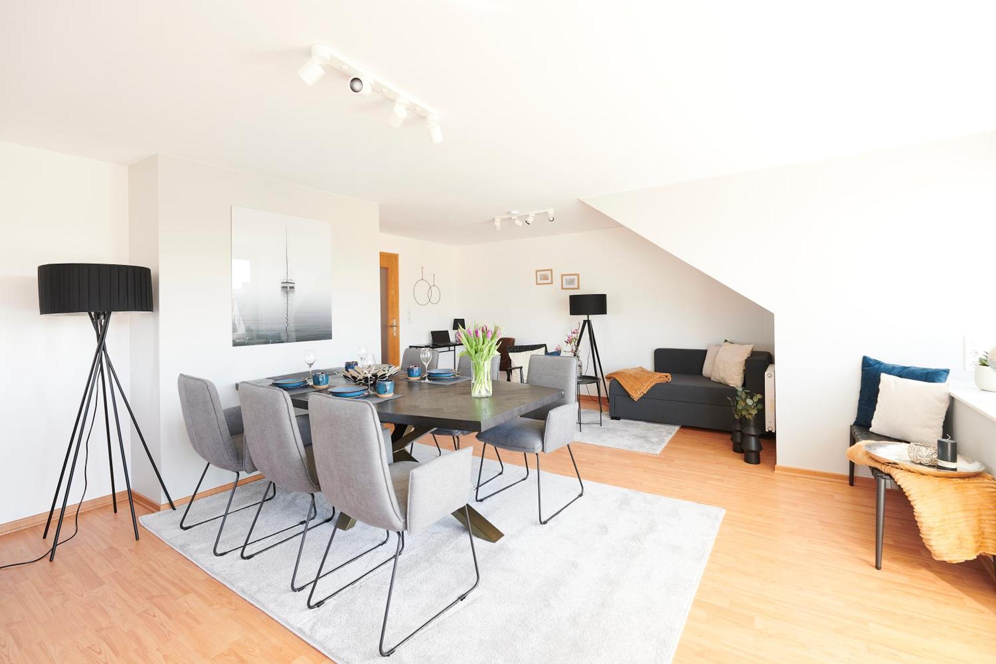 Grosszuegig & Stilvoll Parkplatz ,Ruhige Lage, 5 Personen, Langzeit Apartment Paderborn Luaran gambar