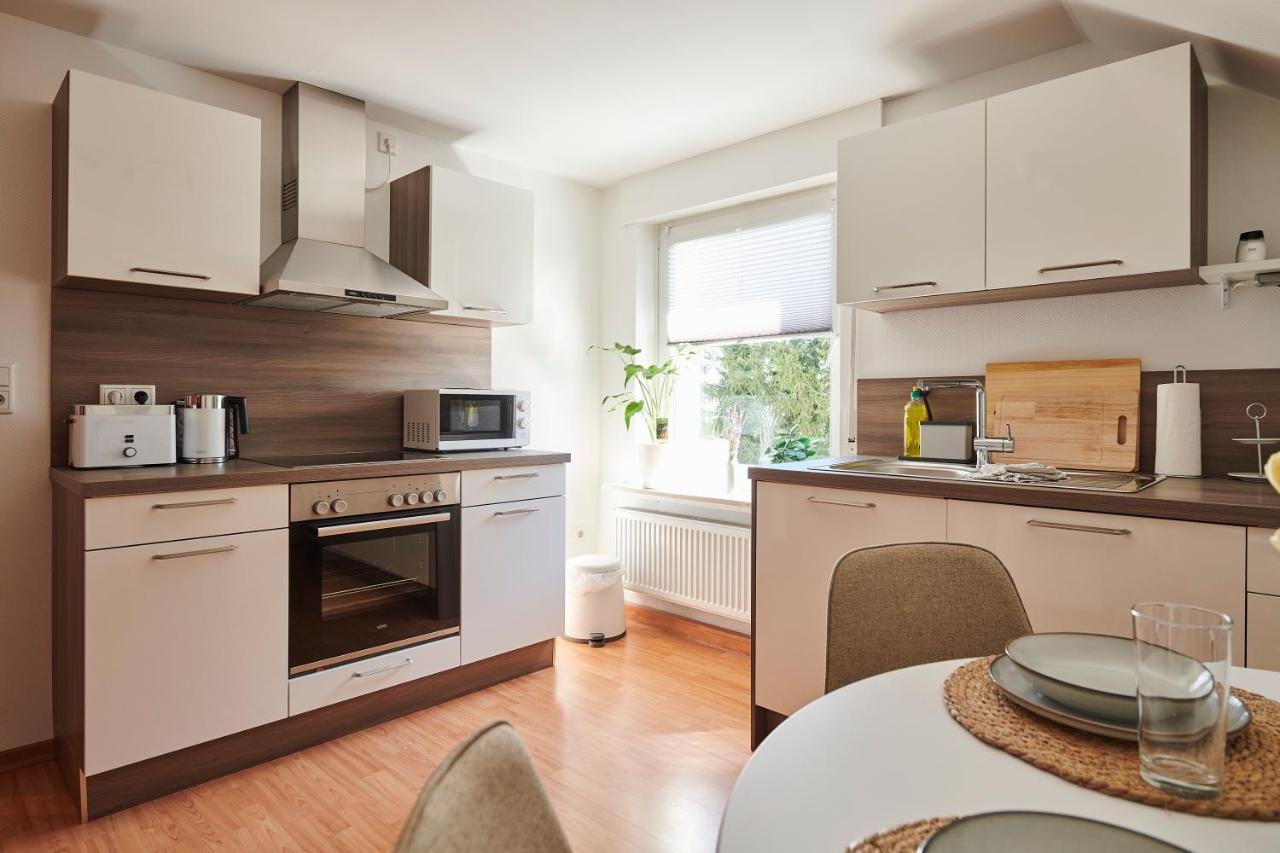 Grosszuegig & Stilvoll Parkplatz ,Ruhige Lage, 5 Personen, Langzeit Apartment Paderborn Luaran gambar
